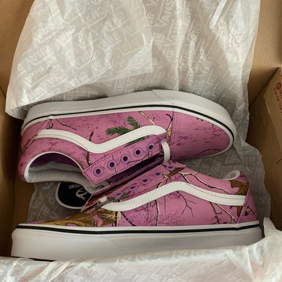 VANS x REALTREE XTRA OLD SKOOL SHOES - NEW IN BOX - Picture 6 of 7